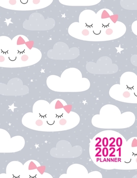 2020 2021 Planner: Cute Two Year Weekly Daily  Monthly Calendar Planner | 24 Months Jan 2020 to Dec 2021 For Academic Agenda Schedule Organizer Logbook and Daily Journal | Product Code BR 0002318