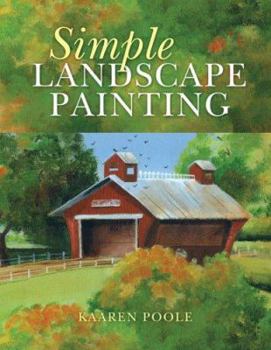 Hardcover Simple Landscape Painting Book
