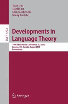 Paperback Developments in Language Theory Book