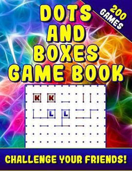 Paperback Dots and Boxes Game Book (200 Games): Activity Game Book. Book