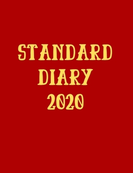 Paperback Standard Diary 2020: AT-A-GLANCE 2020 Standard Diary 8.5 X 11 Book
