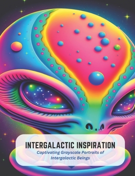 Paperback Intergalactic Inspiration: Captivating Grayscale Portraits of Intergalactic Beings Book