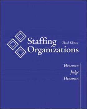 Paperback Staffing Organizaions Book