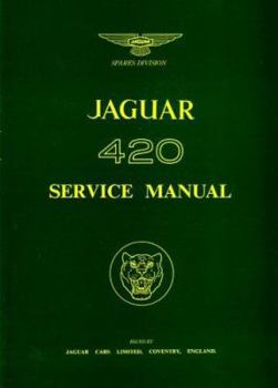 Paperback Jaguar 420 Wsm Book