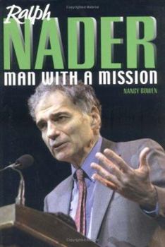 Library Binding Ralph Nader: Man with a Missio Book