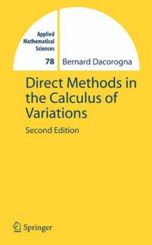 Hardcover Direct Methods in the Calculus of Variations Book