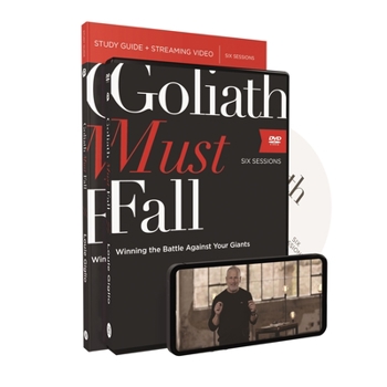 Paperback Goliath Must Fall Study Guide with DVD: Winning the Battle Against Your Giants Book