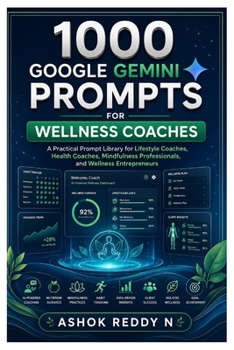 1000 Google Gemini Prompts for Wellness Coaches: A Practical Prompt Library for Lifestyle Coaches, Health Coaches, Mindfulness Professionals, and Wellness Entrepreneurs