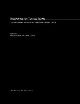 Paperback Thesaurus of Textile Terms, second edition: Covering Fibrous Materials and Processes Book