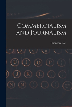 Paperback Commercialism and Journalism Book