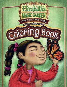 Paperback Elizabeth Magic Garden Coloring Book