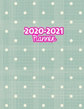 2020-2021 Planner: Two Year Calendar Organizer and Goal Journal | January 2020 - December 2021 Daily, Weekly and Monthly Planner Book with Back Sticker Expression Wall for 2 Years | Design Code 509936