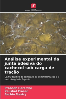 Paperback Análise experimental da junta adesiva do cachecol sob carga de tração [Portuguese] Book