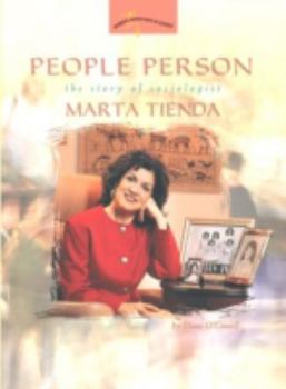 Paperback People Person: The Story of Sociologist Marta Tienda Book