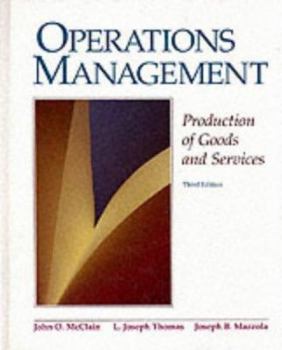 Hardcover Operations Management: Production of Goods and Services Book