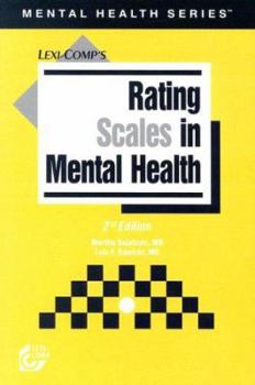 Paperback Rating Scales in Mental Health Book