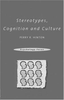 Paperback Stereotypes, Cognition and Culture Book