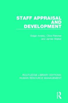 Paperback Staff Appraisal and Development Book