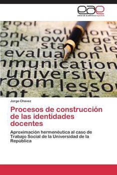 Paperback Procesos de Construccion de Las Identidades Docentes [Spanish] Book