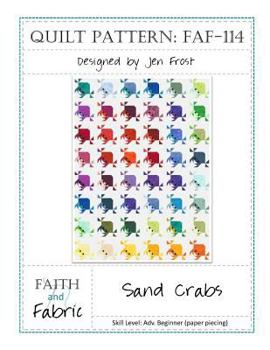 Paperback Sand Crabs Quilt Pattern Book