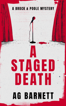 Paperback A Staged Death: An Absolutely Unputdownable Cozy Mystery Novel Book