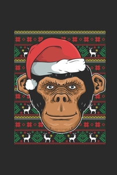 Ugly Christmas - Monkey: Graph Ruled Notebook – Journal for Ugly Christmas Gift And New Year Gift Idea