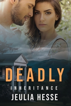 Paperback Deadly Inheritance [Large Print] Book