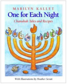 Paperback One for Each Night: Chanukah Tales and Recipes Book
