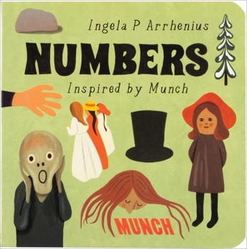 Board book Numbers: Inspired by Edvard Munch Book