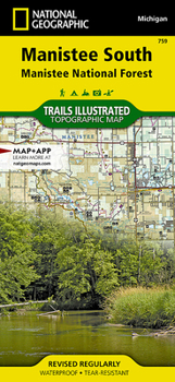 Loose Leaf Manistee South Map [Manistee National Forest] Book