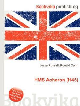 Paperback HMS Acheron (H45) Book