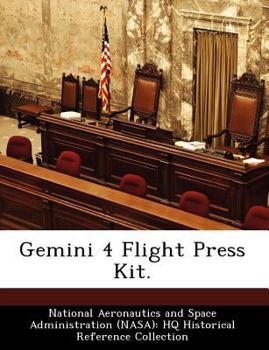 Paperback Gemini 4 Flight Press Kit. Book