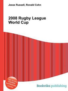 Paperback 2008 Rugby League World Cup Book