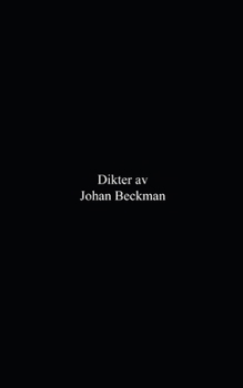 Paperback Dikter av Johan Beckman [Swedish] Book