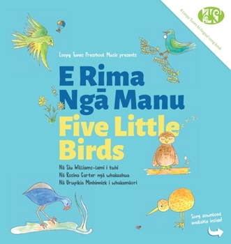 Paperback Five Little Birds: E Rima Nga Manu Book