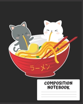 Manga Composition Notebook: Best Japanese Blank Wide Ruled Lined Exercise Kawaii Textbook for Elementary Middle or High School Teen Students to Note Taking Journaling and Creative Writing