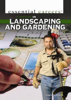 Library Binding Careers in Landscaping and Gardening Book