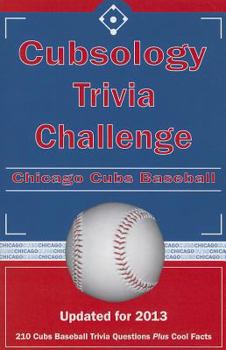 Paperback Cubsology Trivia Challenge: Chicago Cubs Baseball Book