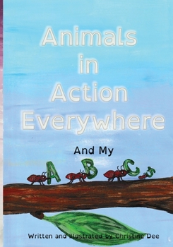 Paperback Animals in Action with my ABCs Book