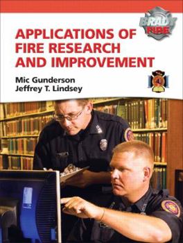Hardcover Applications of Fire Research and Improvement Book