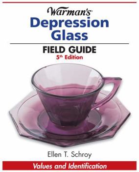 Paperback Warman's Depression Glass Field Guide Book