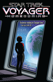 Paperback Star Trek: Voyager--Homecoming Book