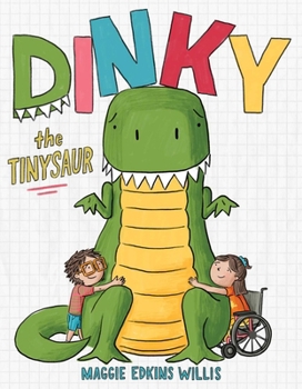 Hardcover Dinky the Tinysaur Book