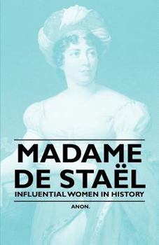 Paperback Madame de Sta L - Influential Women in History Book