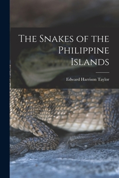 Paperback The Snakes of the Philippine Islands Book