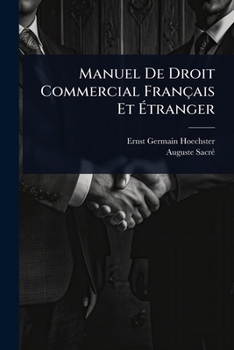 Paperback Manuel De Droit Commercial Français Et Ãtranger [French] Book