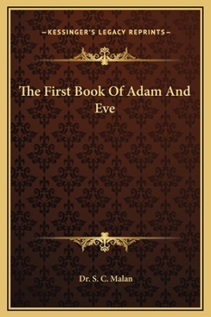 Hardcover The First Book Of Adam And Eve Book