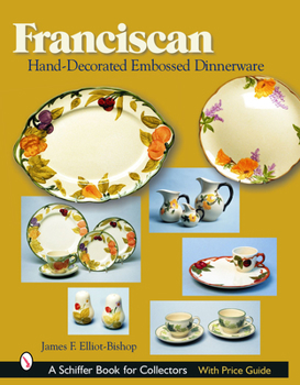Hardcover Franciscan Hand-Decorated Embossed Dinnerware Book