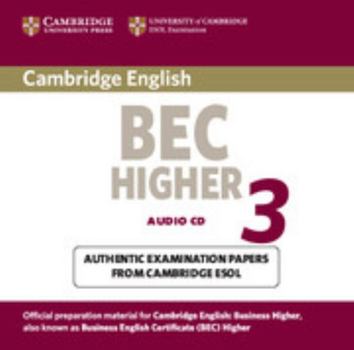 Paperback Cambridge Bec Higher 3: Examination Papers Form University of Cambridge ESOL Examinations Book