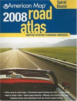 Spiral-bound Road Atlas: United States-Canada-Mexico Book